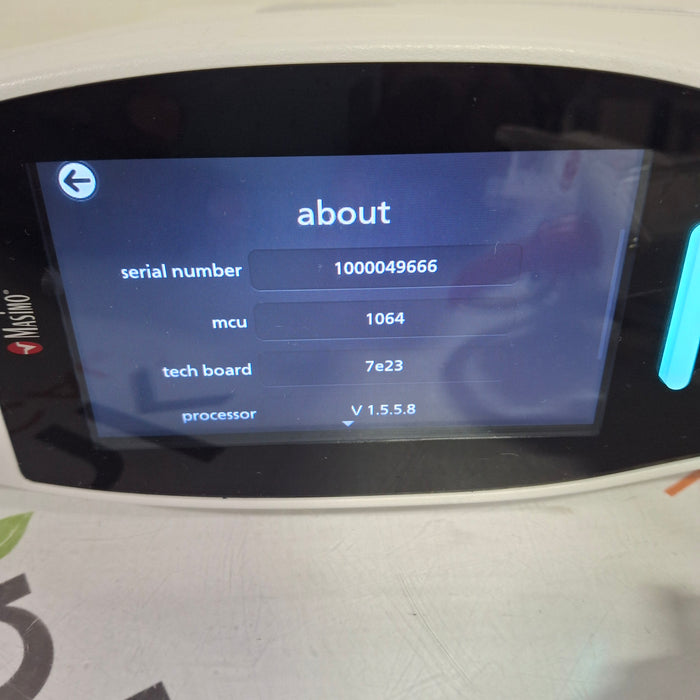 Masimo Masimo Radical 7 Pulse Oximeter w/ Base Patient Monitors reLink Medical