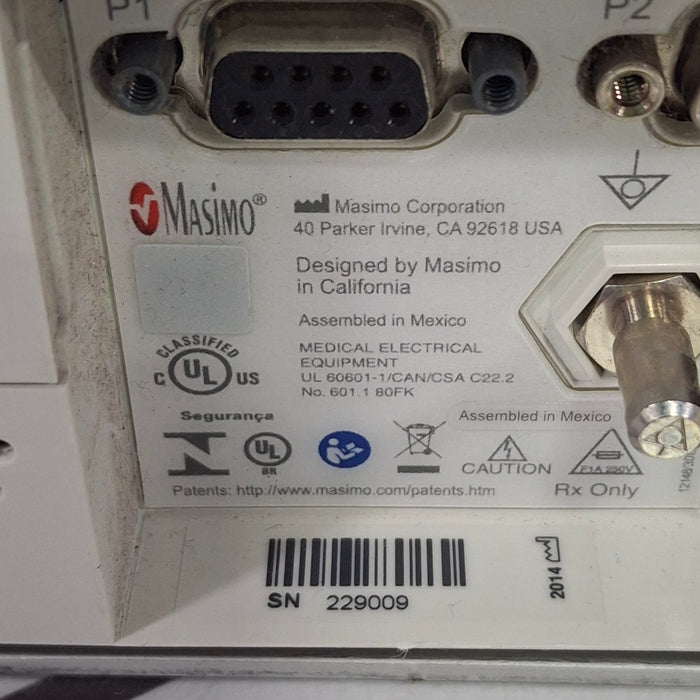 Masimo Masimo Radical 7 Pulse Oximeter w/ Base Patient Monitors reLink Medical