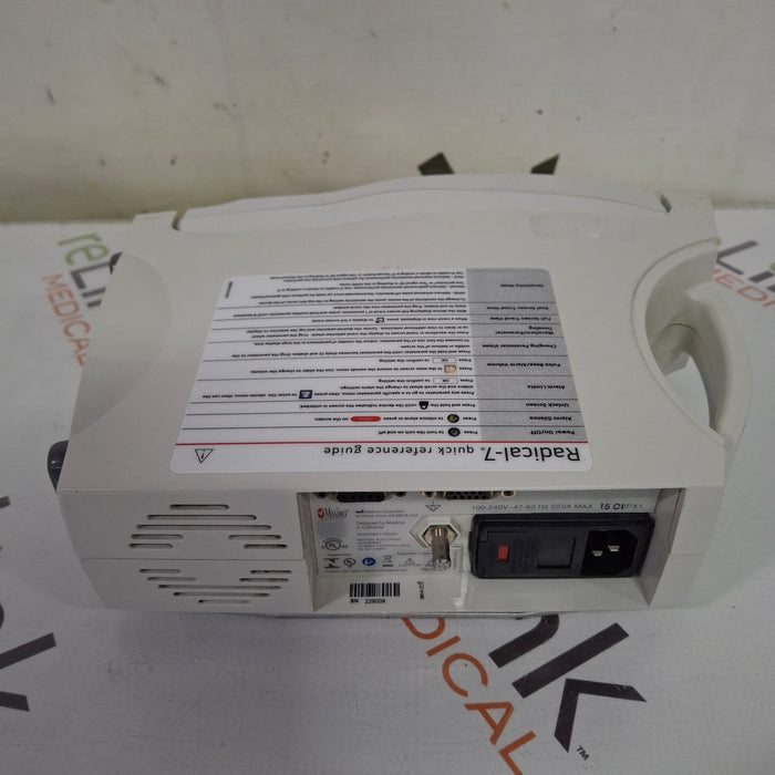 Masimo Masimo Radical 7 Pulse Oximeter w/ Base Patient Monitors reLink Medical