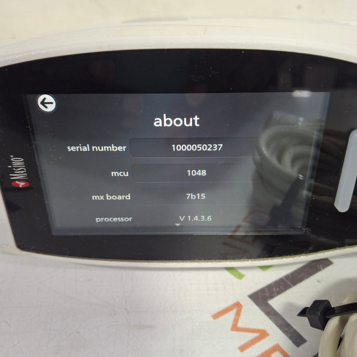 Masimo Masimo Radical 7 Pulse Oximeter w/ Base Patient Monitors reLink Medical