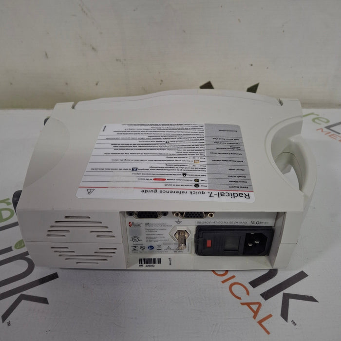 Masimo Masimo Radical 7 Pulse Oximeter w/ Base Patient Monitors reLink Medical