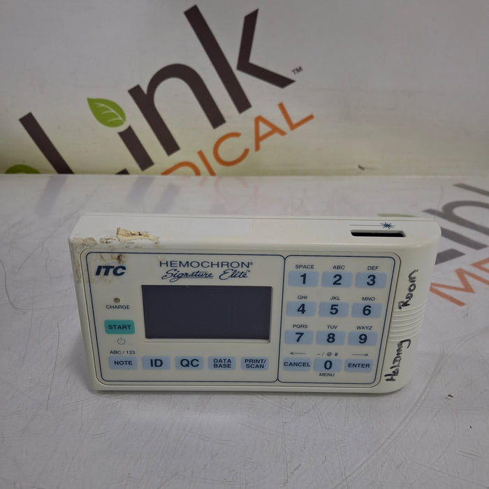 ITC Medical Hemochron Signature Elite rapid whole blood testing