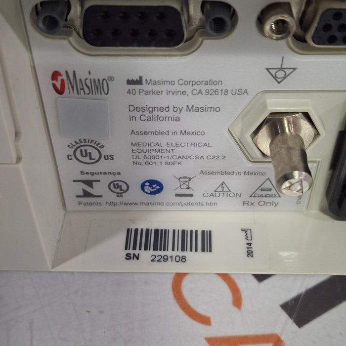 Masimo Masimo Radical 7 Pulse Oximeter w/ Base Patient Monitors reLink Medical