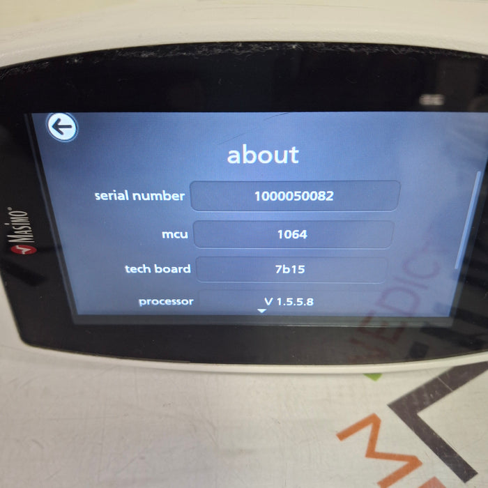 Masimo Masimo Radical 7 Pulse Oximeter w/ Base Patient Monitors reLink Medical