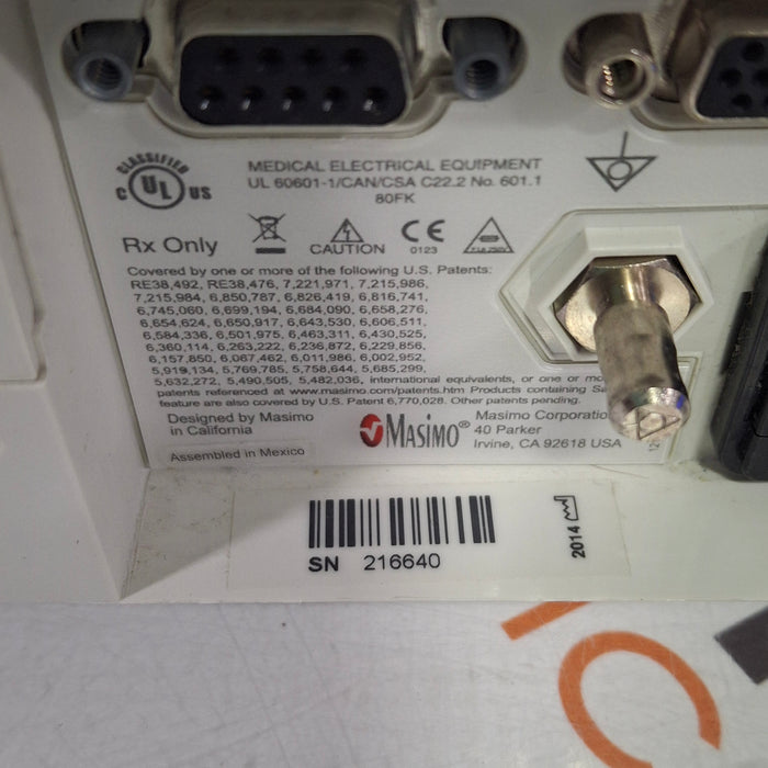 Masimo Masimo Radical 7 Pulse Oximeter w/ Base Patient Monitors reLink Medical