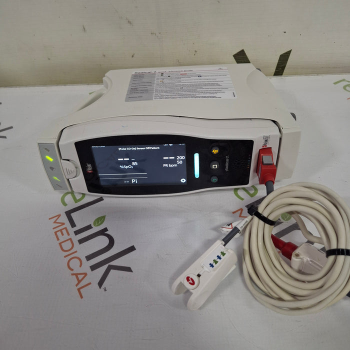 Masimo Masimo Radical 7 Pulse Oximeter w/ Base Patient Monitors reLink Medical