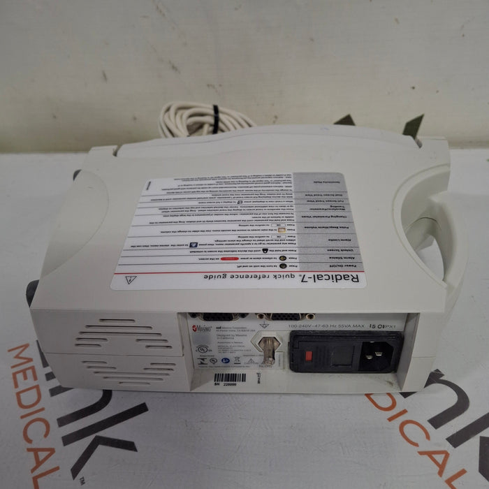 Masimo Masimo Radical 7 Pulse Oximeter w/ Base Patient Monitors reLink Medical