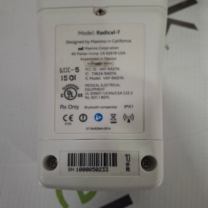 Masimo Masimo Radical 7 Pulse Oximeter w/ Base Patient Monitors reLink Medical