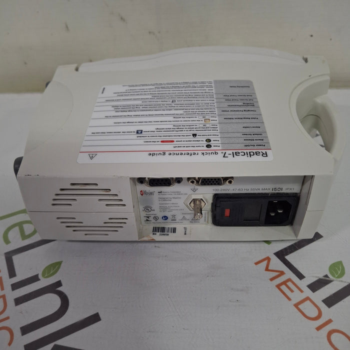 Masimo Masimo Radical 7 Pulse Oximeter w/ Base Patient Monitors reLink Medical