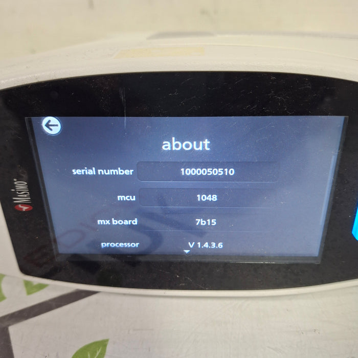 Masimo Masimo Radical 7 Pulse Oximeter w/ Base Patient Monitors reLink Medical