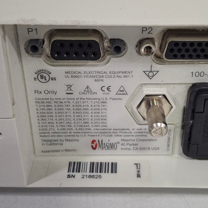 Masimo Masimo Radical 7 Pulse Oximeter w/ Base Patient Monitors reLink Medical