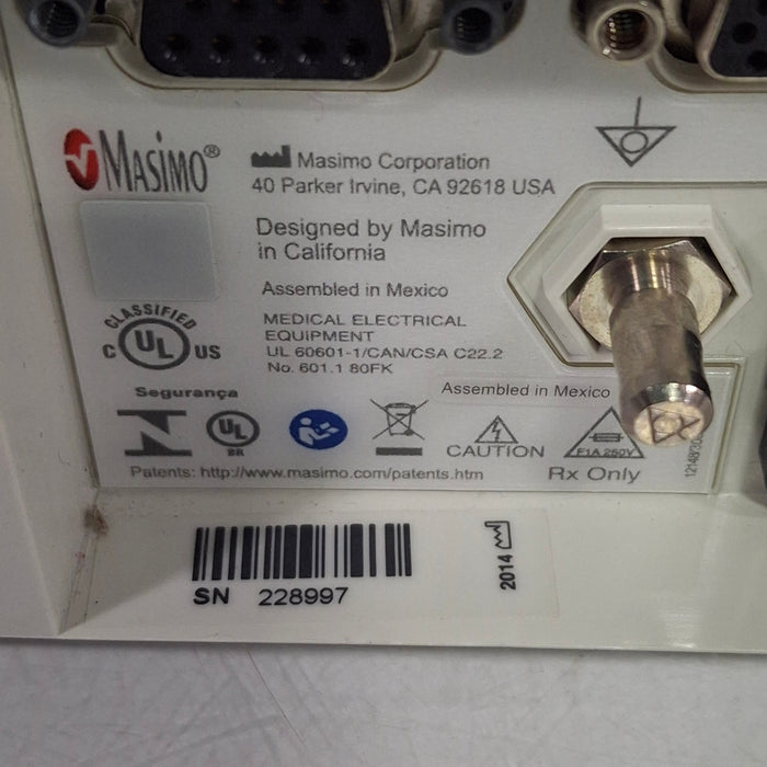 Masimo Masimo Radical 7 Pulse Oximeter w/ Base Patient Monitors reLink Medical