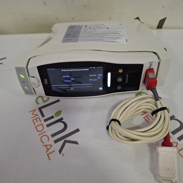 Masimo Masimo Radical 7 Pulse Oximeter w/ Base Patient Monitors reLink Medical