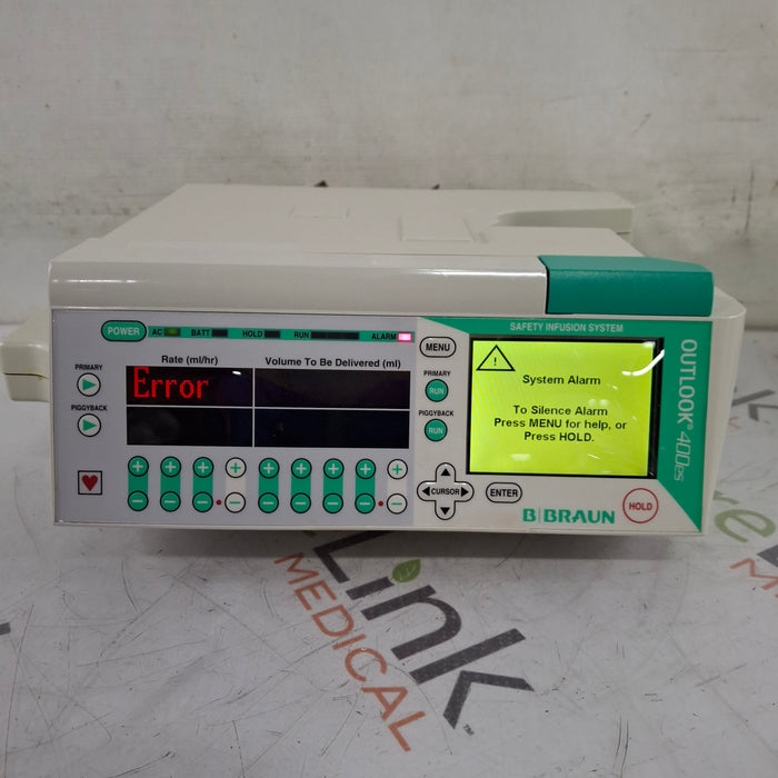 B. Braun B. Braun Outlook 400ES Infusion Pump Infusion Pump reLink Medical