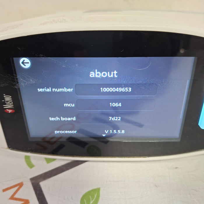 Masimo Masimo Radical 7 Pulse Oximeter w/ Base Patient Monitors reLink Medical