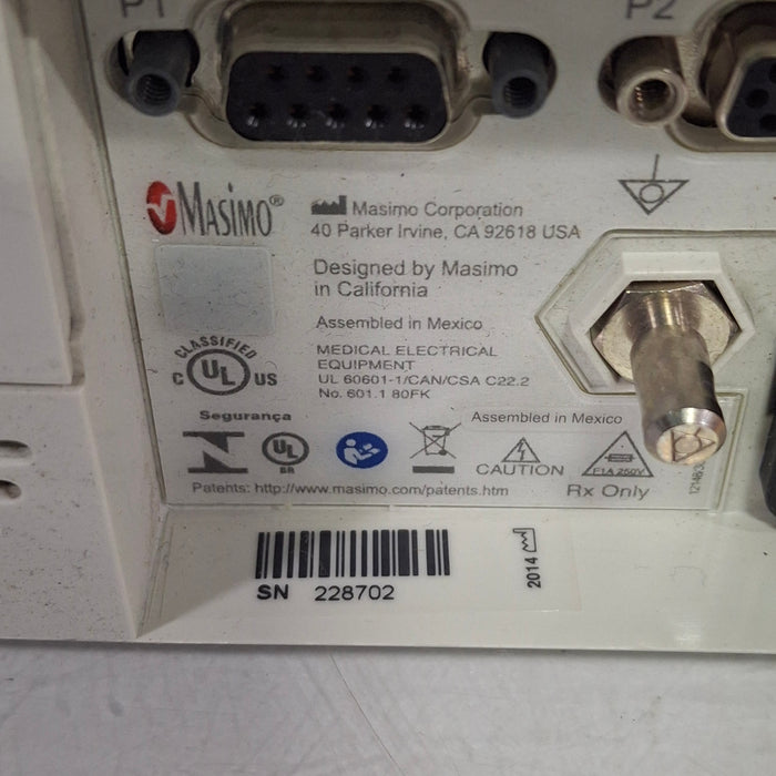 Masimo Masimo Radical 7 Pulse Oximeter w/ Base Patient Monitors reLink Medical