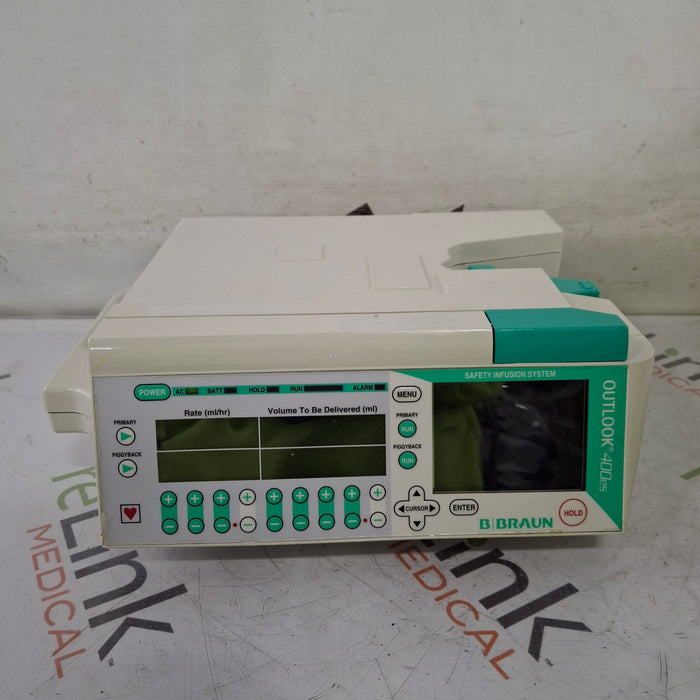 B. Braun B. Braun Outlook 400ES Infusion Pump Infusion Pump reLink Medical