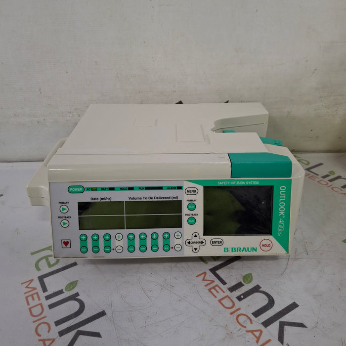 B. Braun B. Braun Outlook 400ES Infusion Pump Infusion Pump reLink Medical