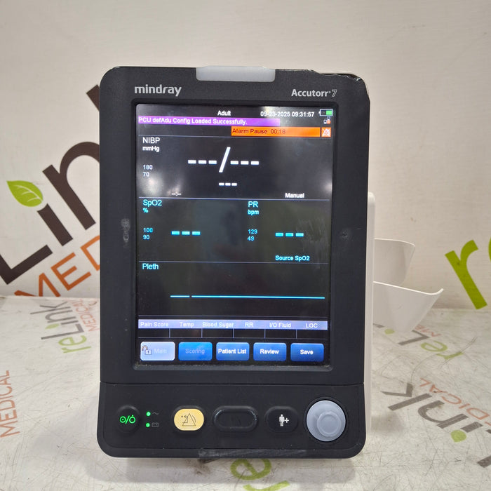 Mindray Mindray Accutorr 7 Vital Signs Monitor Patient Monitors reLink Medical