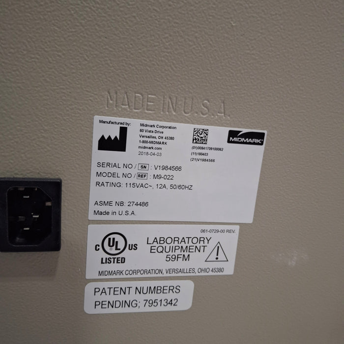 Midmark Midmark Ritter M9-022 UltraClave Autoclave Sterilizer Sterilizers & Autoclaves reLink Medical
