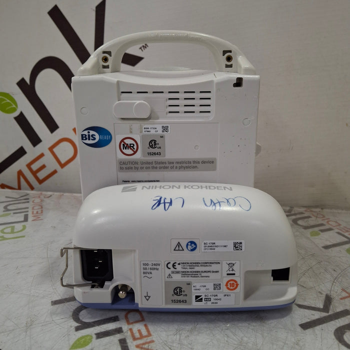 Nihon Kohden Nihon Kohden BSM-1733 Life Scope PT Transport Patient Monitor Patient Monitors reLink Medical