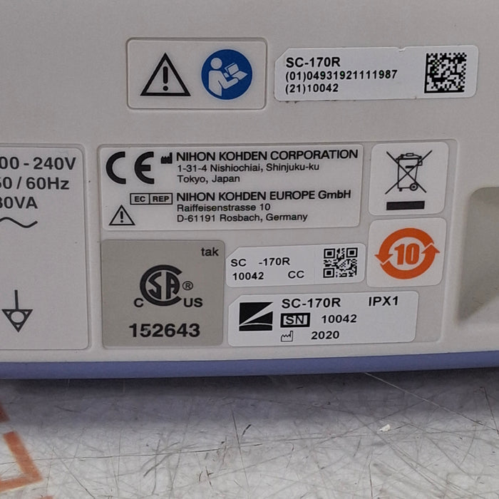 Nihon Kohden Nihon Kohden BSM-1733 Life Scope PT Transport Patient Monitor Patient Monitors reLink Medical