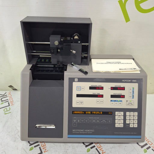 Medtronic Medtronic Hepcon HMS Coagulation Analyzer Clinical Lab reLink Medical
