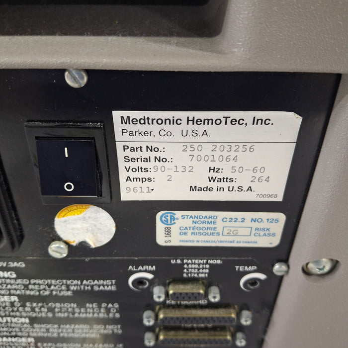 Medtronic Medtronic Hepcon HMS Coagulation Analyzer Clinical Lab reLink Medical