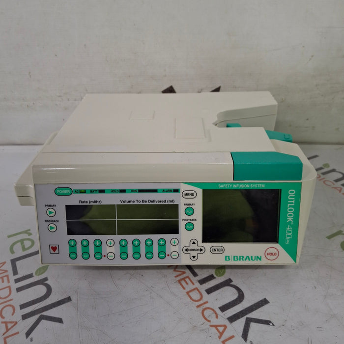 B. Braun B. Braun Outlook 400ES Infusion Pump Infusion Pump reLink Medical