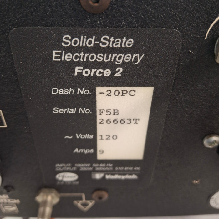 Valleylab Valleylab Force 2 Electrosurgical Unit Electrosurgical Units reLink Medical