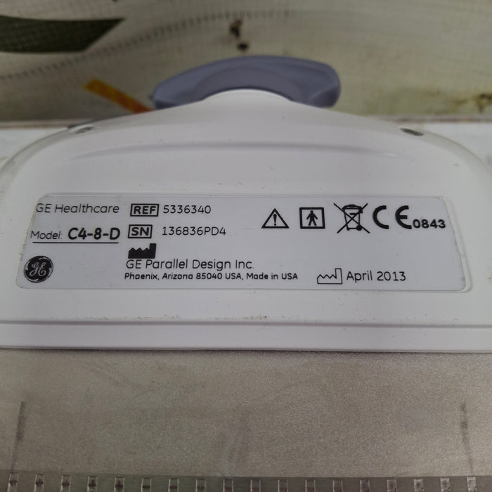 GE Healthcare GE Healthcare C4-8-D Curved Array Transducer Ultrasound Probes reLink Medical