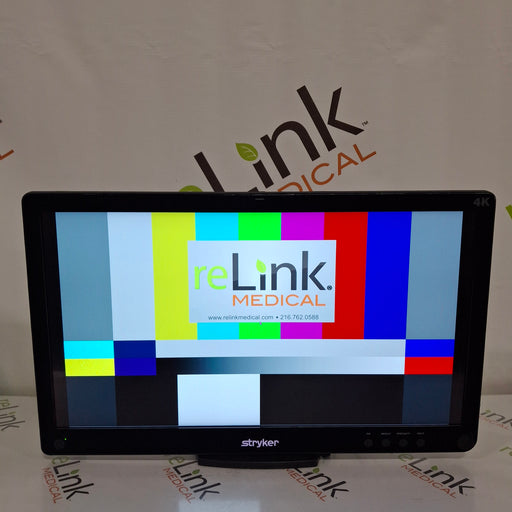 Stryker Stryker 32" 4K Surgical Display Monitor Rigid Endoscopy reLink Medical