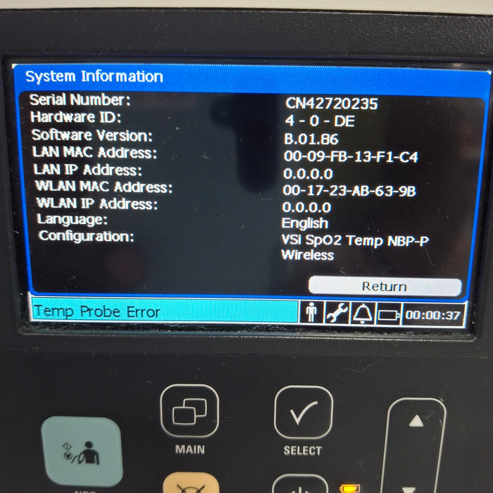 Philips SureSigns VSi Vital Signs Monitor