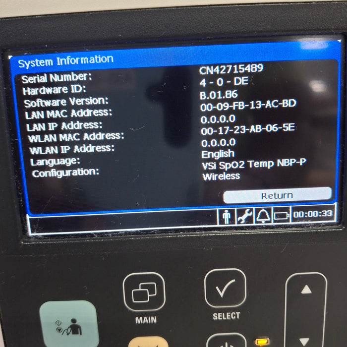 Philips SureSigns VSi Vital Signs Monitor