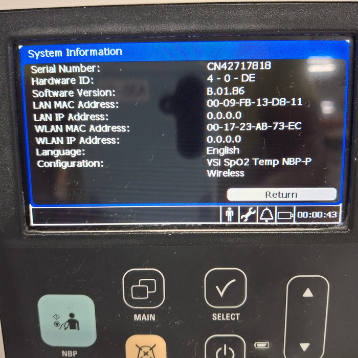 Philips SureSigns VSi Vital Signs Monitor