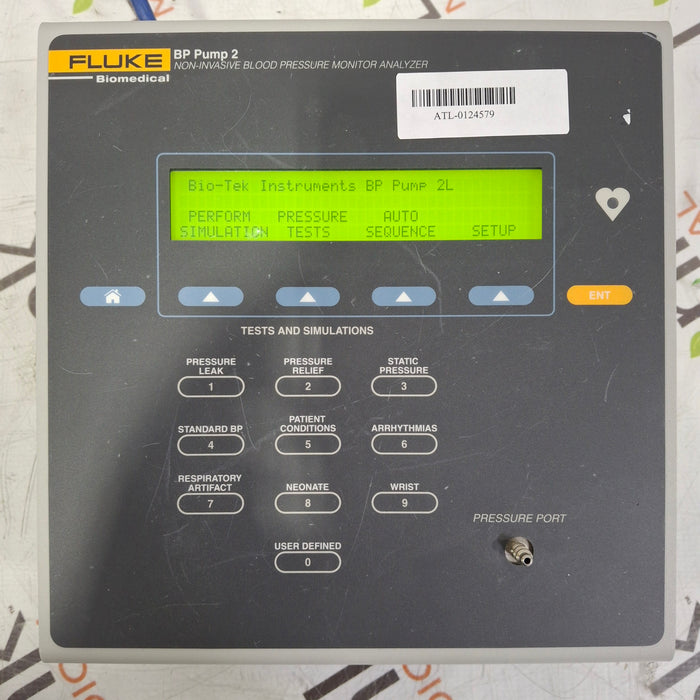 Fluke Fluke BP Pump 2 NIBP Analyzer Test Equipment reLink Medical