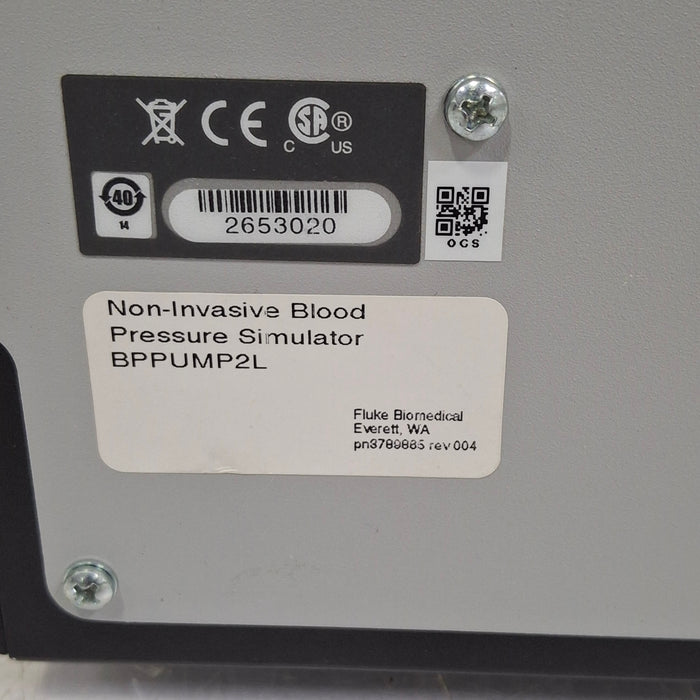 Fluke Fluke BP Pump 2 NIBP Analyzer Test Equipment reLink Medical