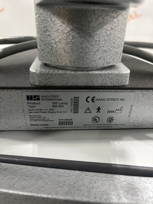 Haag-Streit Haag-Streit BM 900 Slit Lamp Ophthalmology reLink Medical