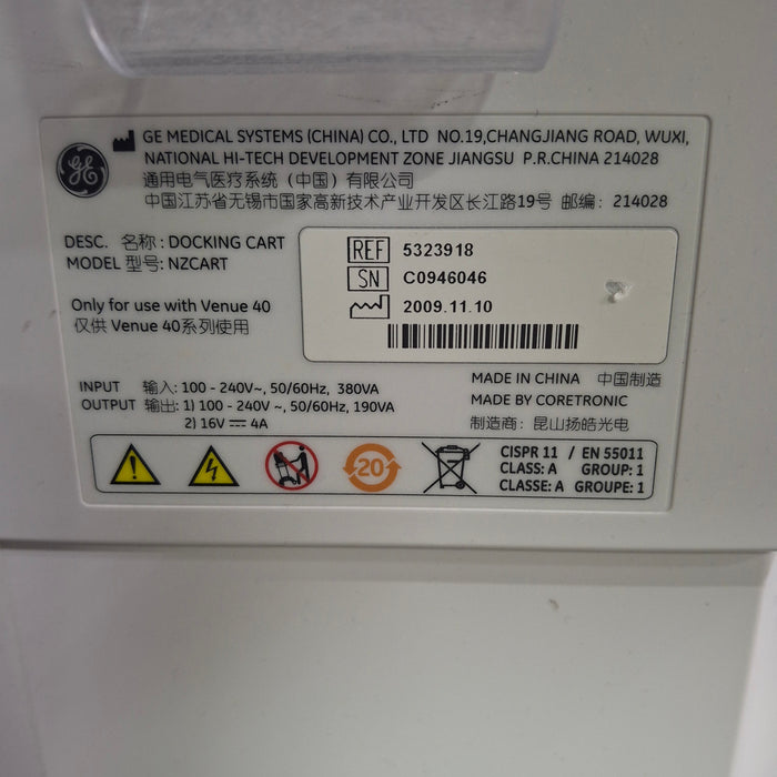 GE Healthcare Venue 40 Ultrasound