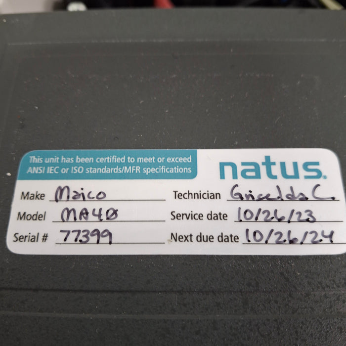 Maico Maico MA 40 Audiometer Audiology reLink Medical