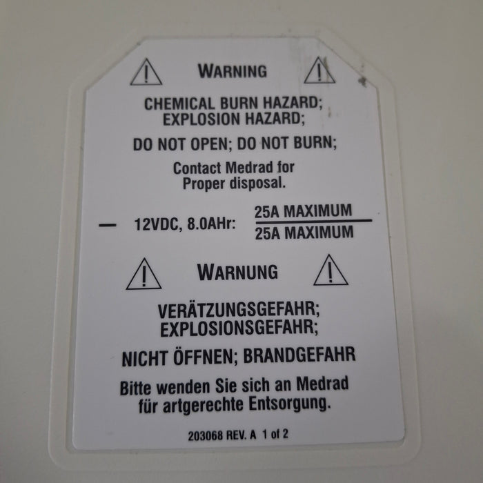 Medrad Medrad Spectris Solaris EP Injector Battery Injectors reLink Medical