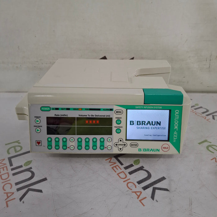 B. Braun B. Braun Outlook 400ES Infusion Pump Infusion Pump reLink Medical