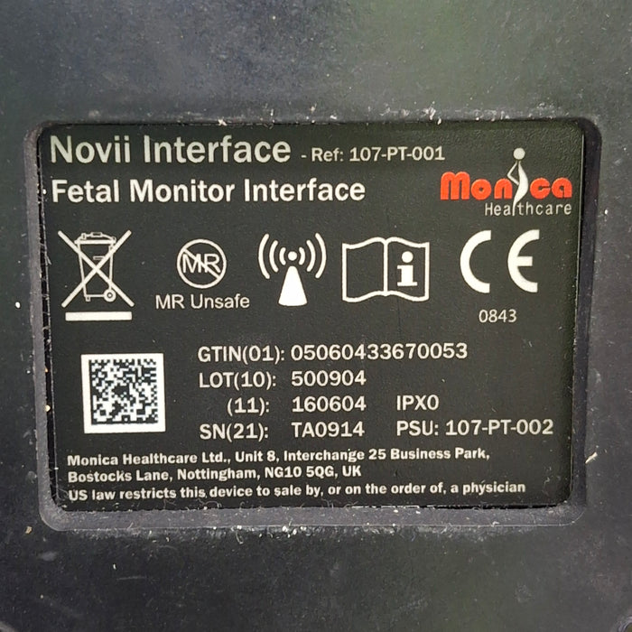 Monica Healthcare Limited 107-PT-001 Fetal Monitor