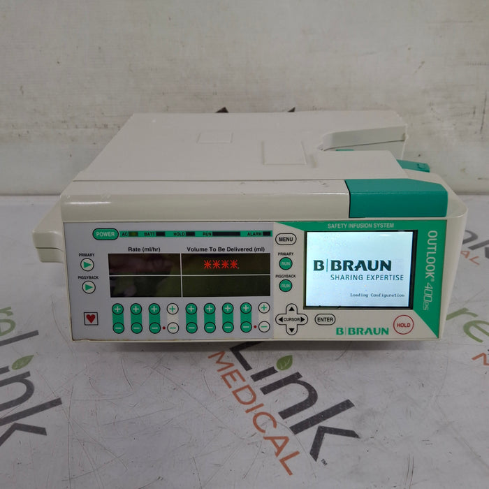 B. Braun B. Braun Outlook 400ES Infusion Pump Infusion Pump reLink Medical