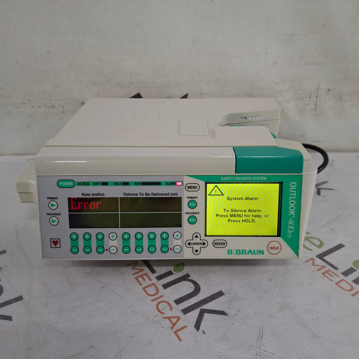 B. Braun B. Braun Outlook 400ES Infusion Pump Infusion Pump reLink Medical