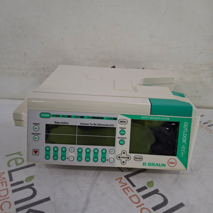 B. Braun B. Braun Outlook 400ES Infusion Pump Infusion Pump reLink Medical