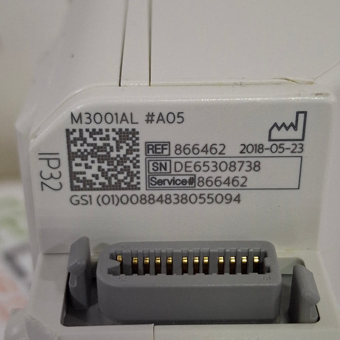 Philips Philips M3001AL-A05 Masimo Rainbow SpO2, NIBP, ECG MMS Module Patient Monitors reLink Medical