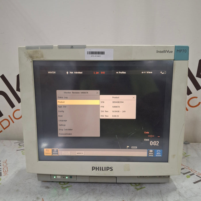 Philips Philips IntelliVue MP70 Patient Monitor Patient Monitors reLink Medical