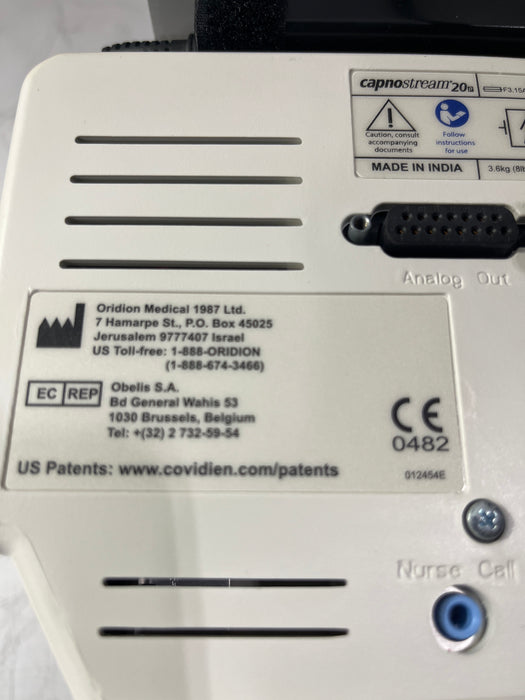 Oridion Oridion Capnostream 20P Capnography Monitor Patient Monitors reLink Medical