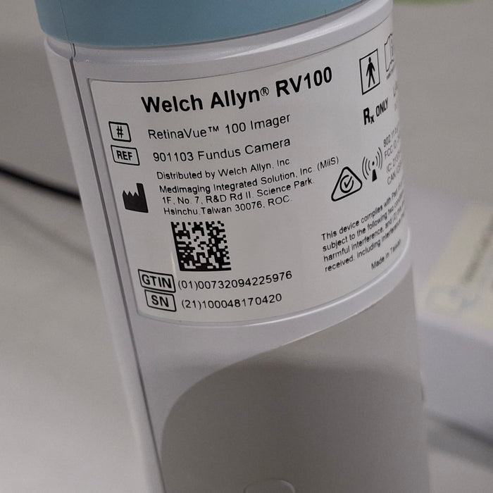 Welch Allyn Welch Allyn RetinaVue RV100 Handheld Fundus Camera Ophthalmology reLink Medical
